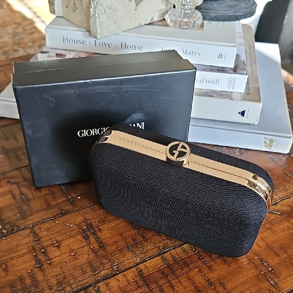 Giorgio Armani Black Men's Accessory Case - Picture 2 of 4